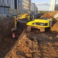 Разработка котлована: внешний вид